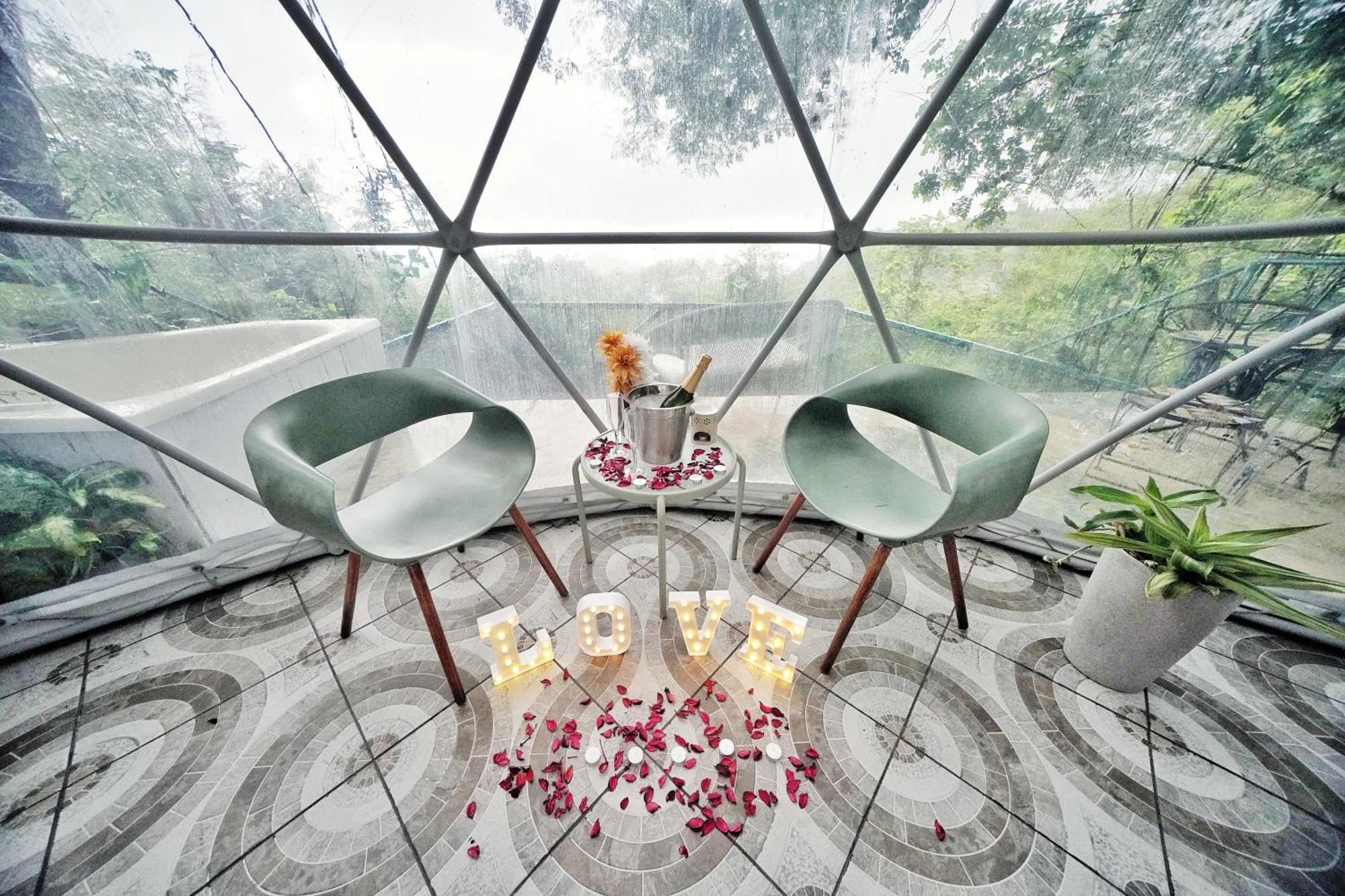 Domos Mirador Romantic Private Honeymoon Glamping Miramar 외부 사진